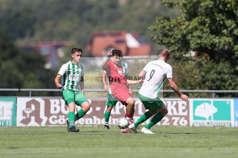 sport, action, TSV Sackenbach, TSV, Sportgelände, Kreisklasse Würzburg Gr. 3, Gössenheim, Fussball, FCG, FC Gössenheim, BFV, 3. Spieltag, 11.08.2024 - Bild-ID: 2426435
