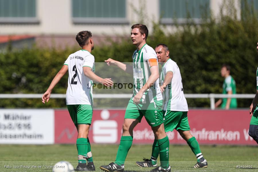 sport, action, TSV Sackenbach, TSV, Sportgelände, Kreisklasse Würzburg Gr. 3, Gössenheim, Fussball, FCG, FC Gössenheim, BFV, 3. Spieltag, 11.08.2024 - Bild-ID: 2426452