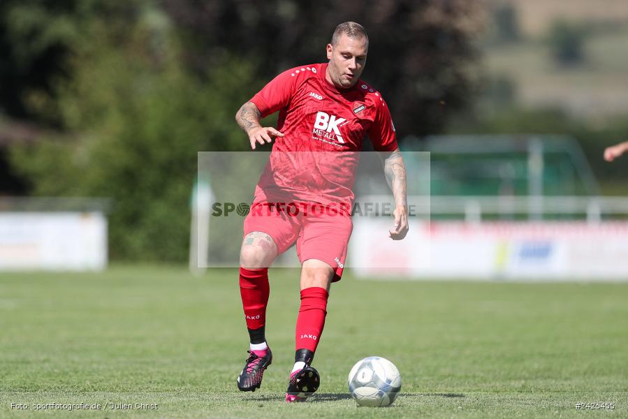 sport, action, TSV Sackenbach, TSV, Sportgelände, Kreisklasse Würzburg Gr. 3, Gössenheim, Fussball, FCG, FC Gössenheim, BFV, 3. Spieltag, 11.08.2024 - Bild-ID: 2426455