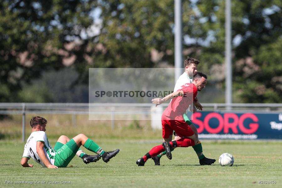 sport, action, TSV Sackenbach, TSV, Sportgelände, Kreisklasse Würzburg Gr. 3, Gössenheim, Fussball, FCG, FC Gössenheim, BFV, 3. Spieltag, 11.08.2024 - Bild-ID: 2426456
