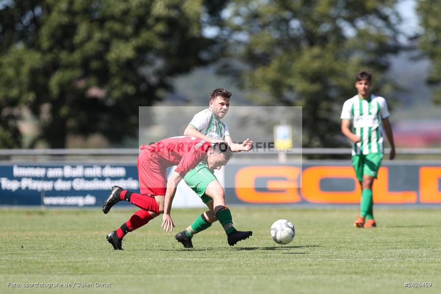 sport, action, TSV Sackenbach, TSV, Sportgelände, Kreisklasse Würzburg Gr. 3, Gössenheim, Fussball, FCG, FC Gössenheim, BFV, 3. Spieltag, 11.08.2024 - Bild-ID: 2426459