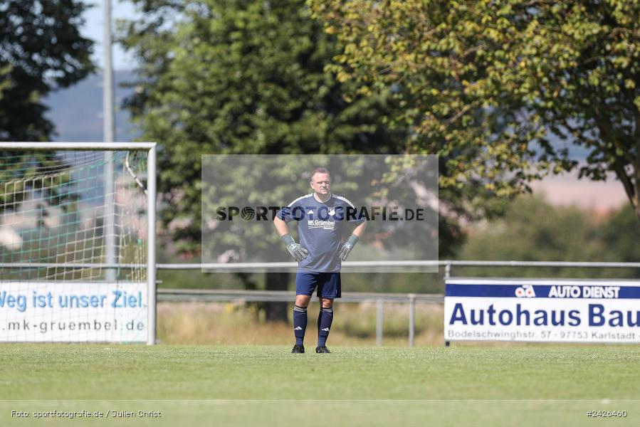 sport, action, TSV Sackenbach, TSV, Sportgelände, Kreisklasse Würzburg Gr. 3, Gössenheim, Fussball, FCG, FC Gössenheim, BFV, 3. Spieltag, 11.08.2024 - Bild-ID: 2426460
