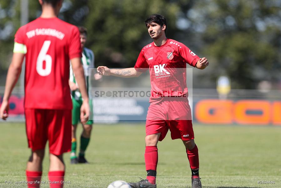 sport, action, TSV Sackenbach, TSV, Sportgelände, Kreisklasse Würzburg Gr. 3, Gössenheim, Fussball, FCG, FC Gössenheim, BFV, 3. Spieltag, 11.08.2024 - Bild-ID: 2426462