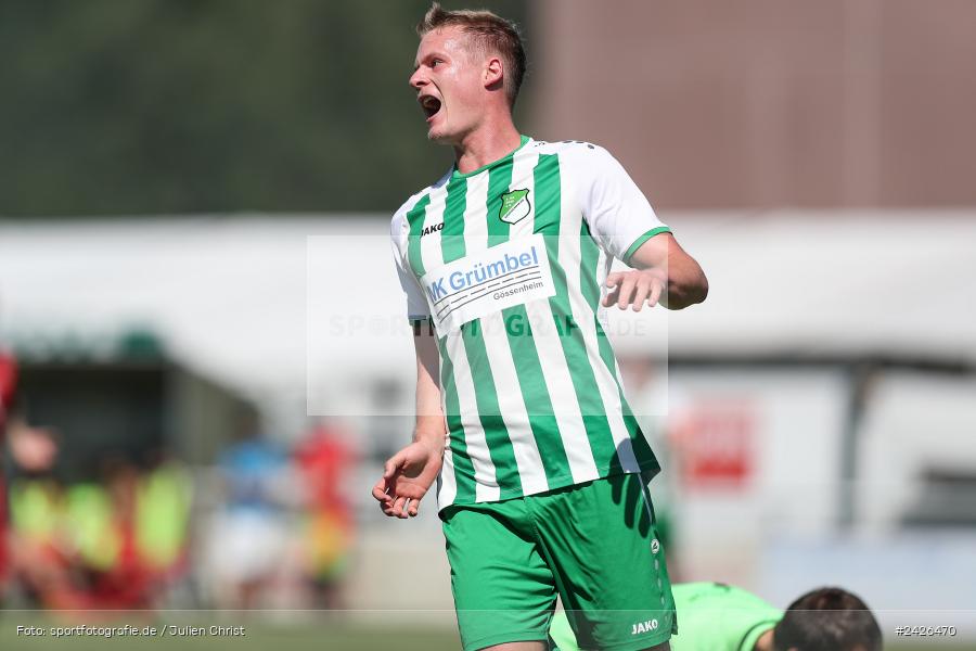 sport, action, TSV Sackenbach, TSV, Sportgelände, Kreisklasse Würzburg Gr. 3, Gössenheim, Fussball, FCG, FC Gössenheim, BFV, 3. Spieltag, 11.08.2024 - Bild-ID: 2426470