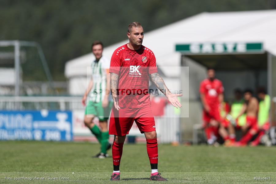 sport, action, TSV Sackenbach, TSV, Sportgelände, Kreisklasse Würzburg Gr. 3, Gössenheim, Fussball, FCG, FC Gössenheim, BFV, 3. Spieltag, 11.08.2024 - Bild-ID: 2426471