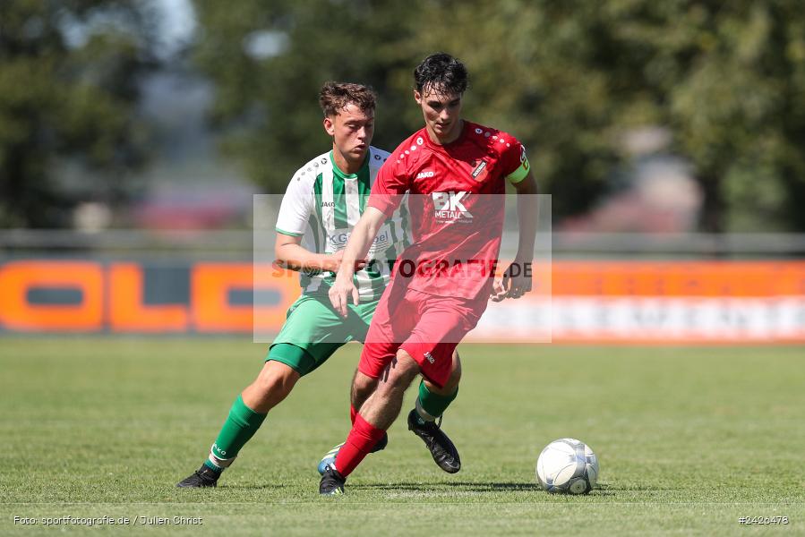 sport, action, TSV Sackenbach, TSV, Sportgelände, Kreisklasse Würzburg Gr. 3, Gössenheim, Fussball, FCG, FC Gössenheim, BFV, 3. Spieltag, 11.08.2024 - Bild-ID: 2426478