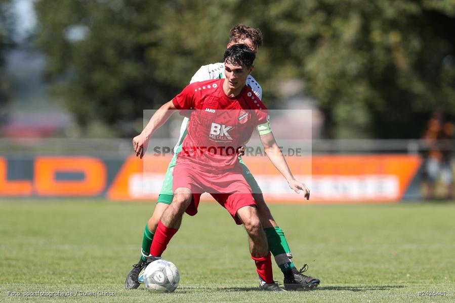 sport, action, TSV Sackenbach, TSV, Sportgelände, Kreisklasse Würzburg Gr. 3, Gössenheim, Fussball, FCG, FC Gössenheim, BFV, 3. Spieltag, 11.08.2024 - Bild-ID: 2426481
