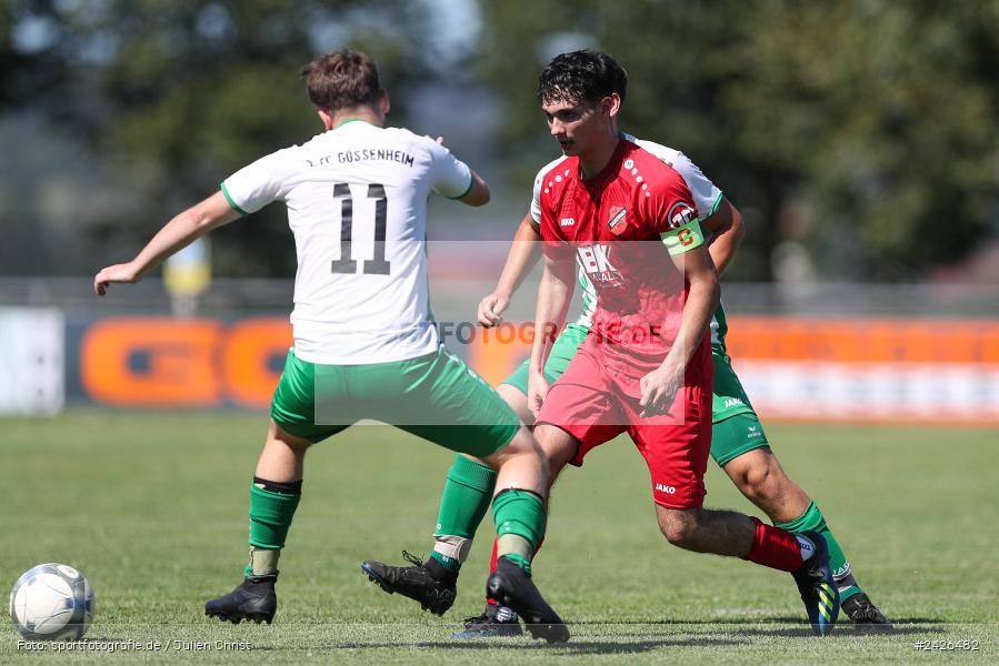 sport, action, TSV Sackenbach, TSV, Sportgelände, Kreisklasse Würzburg Gr. 3, Gössenheim, Fussball, FCG, FC Gössenheim, BFV, 3. Spieltag, 11.08.2024 - Bild-ID: 2426482