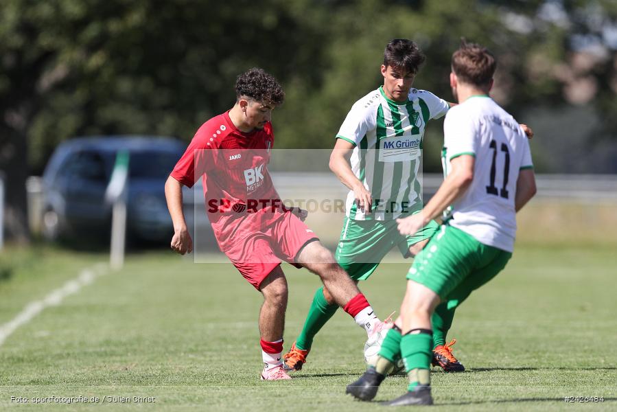 sport, action, TSV Sackenbach, TSV, Sportgelände, Kreisklasse Würzburg Gr. 3, Gössenheim, Fussball, FCG, FC Gössenheim, BFV, 3. Spieltag, 11.08.2024 - Bild-ID: 2426484