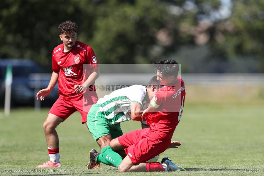 sport, action, TSV Sackenbach, TSV, Sportgelände, Kreisklasse Würzburg Gr. 3, Gössenheim, Fussball, FCG, FC Gössenheim, BFV, 3. Spieltag, 11.08.2024 - Bild-ID: 2426487