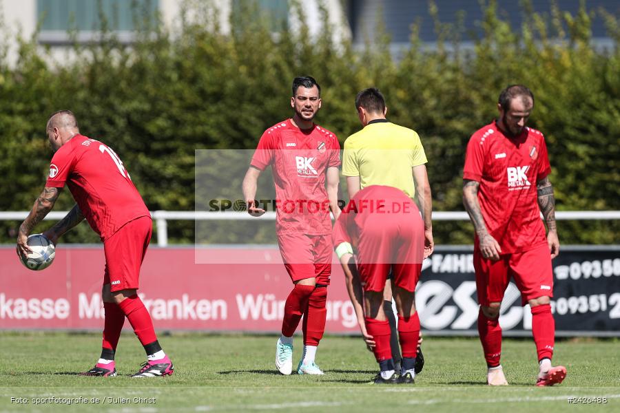 sport, action, TSV Sackenbach, TSV, Sportgelände, Kreisklasse Würzburg Gr. 3, Gössenheim, Fussball, FCG, FC Gössenheim, BFV, 3. Spieltag, 11.08.2024 - Bild-ID: 2426488