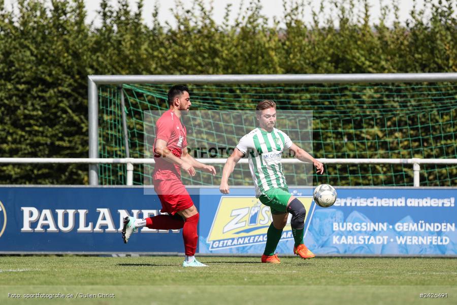 sport, action, TSV Sackenbach, TSV, Sportgelände, Kreisklasse Würzburg Gr. 3, Gössenheim, Fussball, FCG, FC Gössenheim, BFV, 3. Spieltag, 11.08.2024 - Bild-ID: 2426491