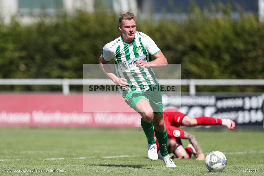 sport, action, TSV Sackenbach, TSV, Sportgelände, Kreisklasse Würzburg Gr. 3, Gössenheim, Fussball, FCG, FC Gössenheim, BFV, 3. Spieltag, 11.08.2024 - Bild-ID: 2426497
