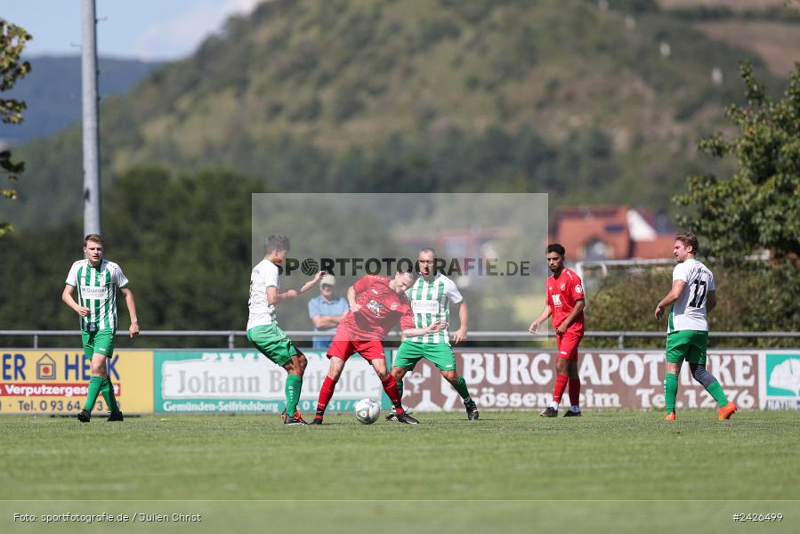 sport, action, TSV Sackenbach, TSV, Sportgelände, Kreisklasse Würzburg Gr. 3, Gössenheim, Fussball, FCG, FC Gössenheim, BFV, 3. Spieltag, 11.08.2024 - Bild-ID: 2426499