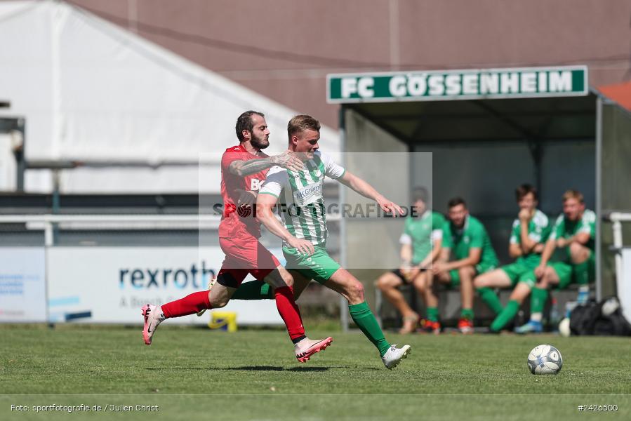 sport, action, TSV Sackenbach, TSV, Sportgelände, Kreisklasse Würzburg Gr. 3, Gössenheim, Fussball, FCG, FC Gössenheim, BFV, 3. Spieltag, 11.08.2024 - Bild-ID: 2426500
