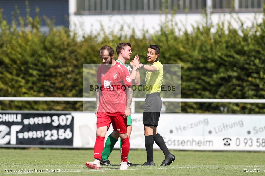 sport, action, TSV Sackenbach, TSV, Sportgelände, Kreisklasse Würzburg Gr. 3, Gössenheim, Fussball, FCG, FC Gössenheim, BFV, 3. Spieltag, 11.08.2024 - Bild-ID: 2426512