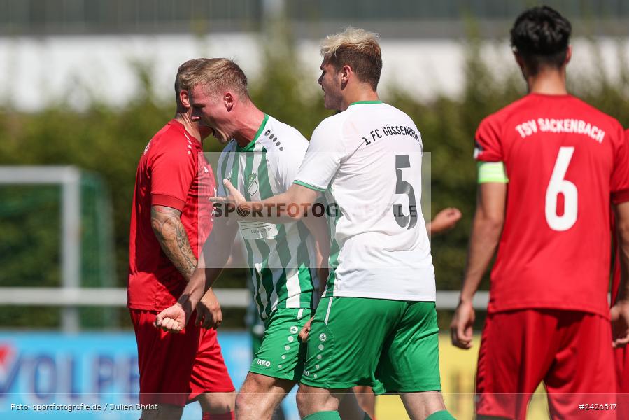 sport, action, TSV Sackenbach, TSV, Sportgelände, Kreisklasse Würzburg Gr. 3, Gössenheim, Fussball, FCG, FC Gössenheim, BFV, 3. Spieltag, 11.08.2024 - Bild-ID: 2426517