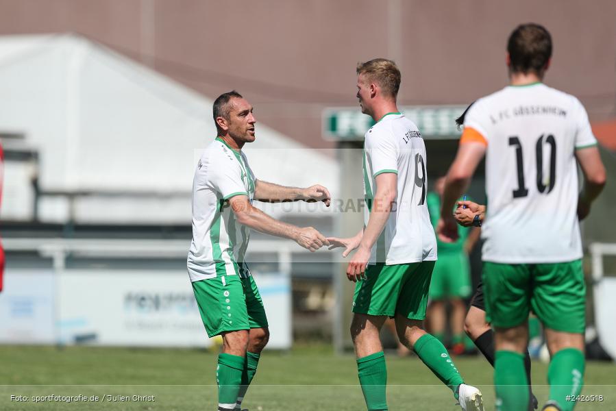 sport, action, TSV Sackenbach, TSV, Sportgelände, Kreisklasse Würzburg Gr. 3, Gössenheim, Fussball, FCG, FC Gössenheim, BFV, 3. Spieltag, 11.08.2024 - Bild-ID: 2426518