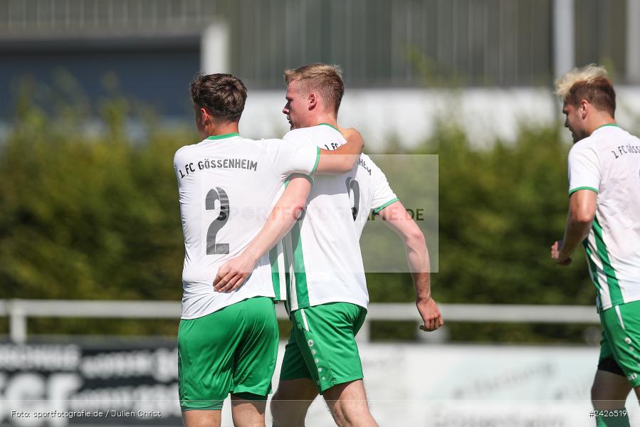 sport, action, TSV Sackenbach, TSV, Sportgelände, Kreisklasse Würzburg Gr. 3, Gössenheim, Fussball, FCG, FC Gössenheim, BFV, 3. Spieltag, 11.08.2024 - Bild-ID: 2426519