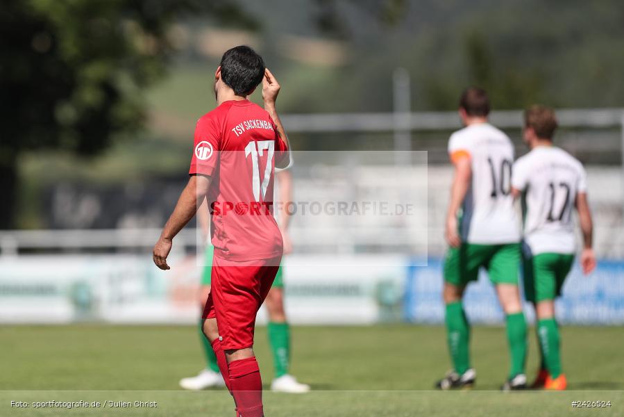 sport, action, TSV Sackenbach, TSV, Sportgelände, Kreisklasse Würzburg Gr. 3, Gössenheim, Fussball, FCG, FC Gössenheim, BFV, 3. Spieltag, 11.08.2024 - Bild-ID: 2426524