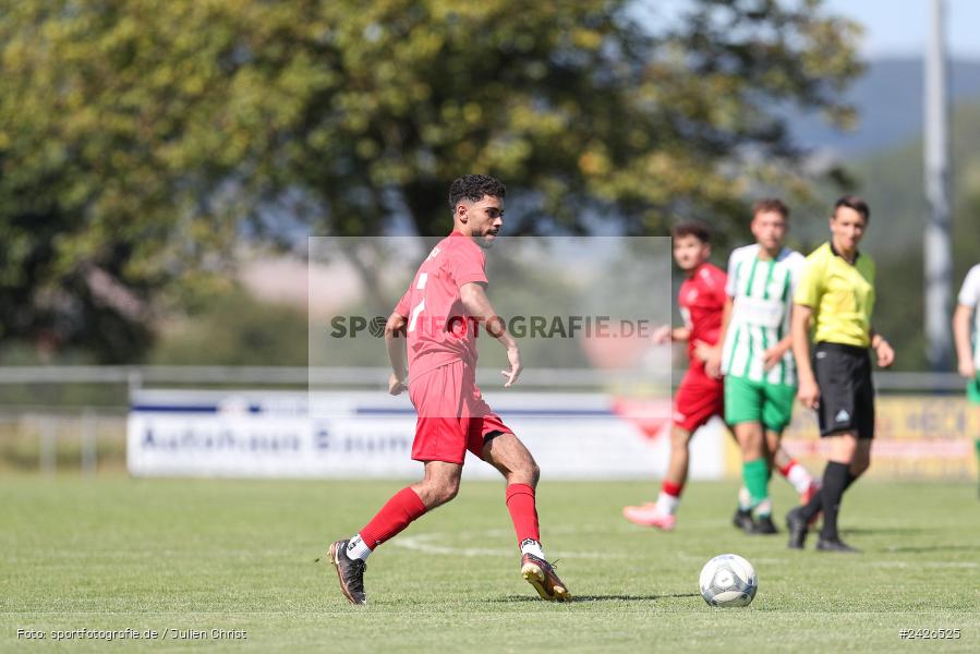 sport, action, TSV Sackenbach, TSV, Sportgelände, Kreisklasse Würzburg Gr. 3, Gössenheim, Fussball, FCG, FC Gössenheim, BFV, 3. Spieltag, 11.08.2024 - Bild-ID: 2426525