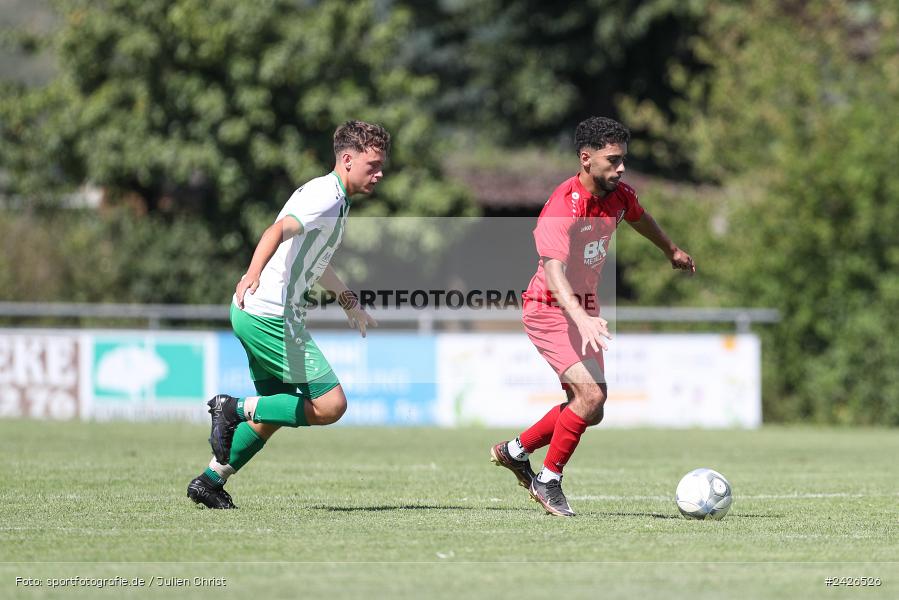 sport, action, TSV Sackenbach, TSV, Sportgelände, Kreisklasse Würzburg Gr. 3, Gössenheim, Fussball, FCG, FC Gössenheim, BFV, 3. Spieltag, 11.08.2024 - Bild-ID: 2426526