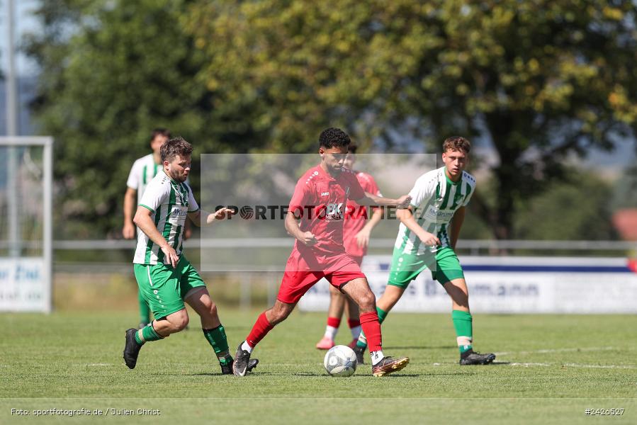 sport, action, TSV Sackenbach, TSV, Sportgelände, Kreisklasse Würzburg Gr. 3, Gössenheim, Fussball, FCG, FC Gössenheim, BFV, 3. Spieltag, 11.08.2024 - Bild-ID: 2426527