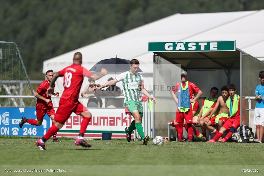 sport, action, TSV Sackenbach, TSV, Sportgelände, Kreisklasse Würzburg Gr. 3, Gössenheim, Fussball, FCG, FC Gössenheim, BFV, 3. Spieltag, 11.08.2024 - Bild-ID: 2426528