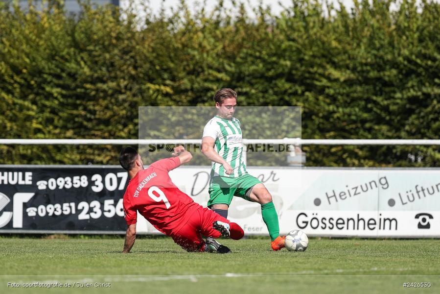 sport, action, TSV Sackenbach, TSV, Sportgelände, Kreisklasse Würzburg Gr. 3, Gössenheim, Fussball, FCG, FC Gössenheim, BFV, 3. Spieltag, 11.08.2024 - Bild-ID: 2426530