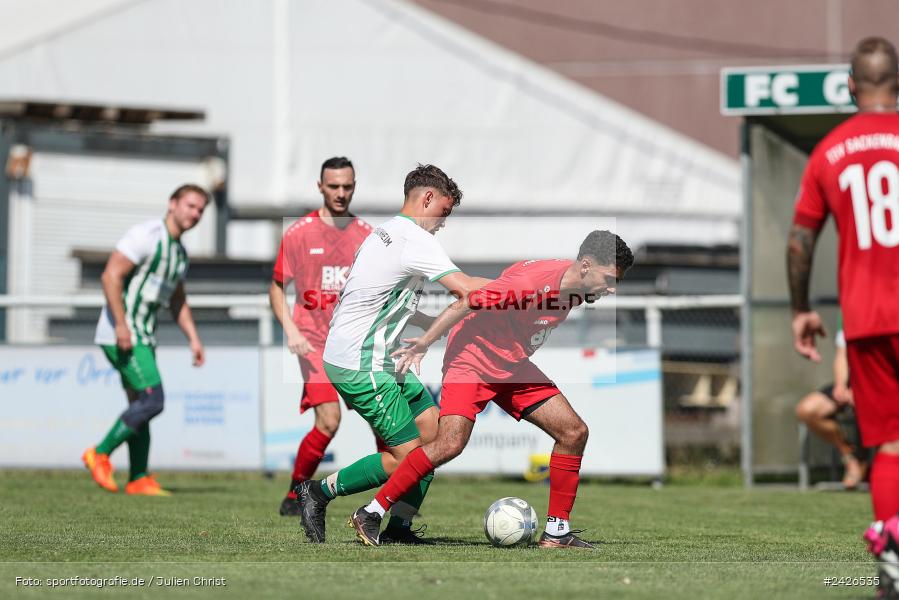 sport, action, TSV Sackenbach, TSV, Sportgelände, Kreisklasse Würzburg Gr. 3, Gössenheim, Fussball, FCG, FC Gössenheim, BFV, 3. Spieltag, 11.08.2024 - Bild-ID: 2426535