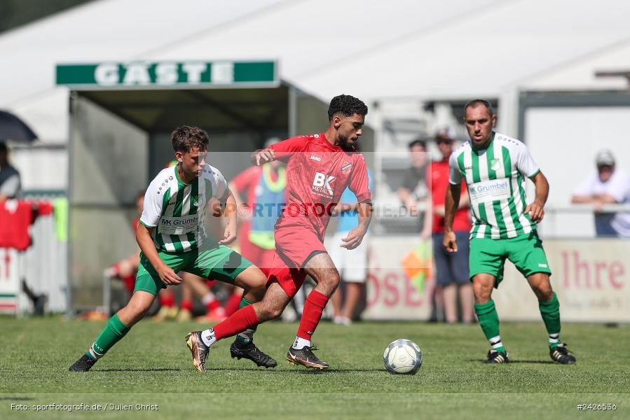 sport, action, TSV Sackenbach, TSV, Sportgelände, Kreisklasse Würzburg Gr. 3, Gössenheim, Fussball, FCG, FC Gössenheim, BFV, 3. Spieltag, 11.08.2024 - Bild-ID: 2426536
