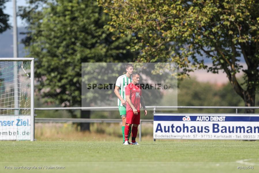 sport, action, TSV Sackenbach, TSV, Sportgelände, Kreisklasse Würzburg Gr. 3, Gössenheim, Fussball, FCG, FC Gössenheim, BFV, 3. Spieltag, 11.08.2024 - Bild-ID: 2426543