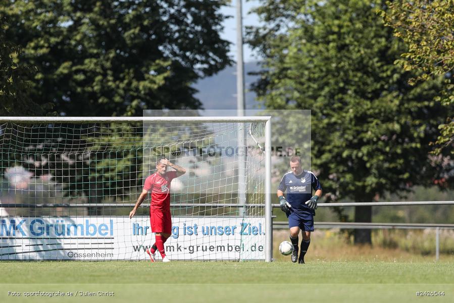sport, action, TSV Sackenbach, TSV, Sportgelände, Kreisklasse Würzburg Gr. 3, Gössenheim, Fussball, FCG, FC Gössenheim, BFV, 3. Spieltag, 11.08.2024 - Bild-ID: 2426544