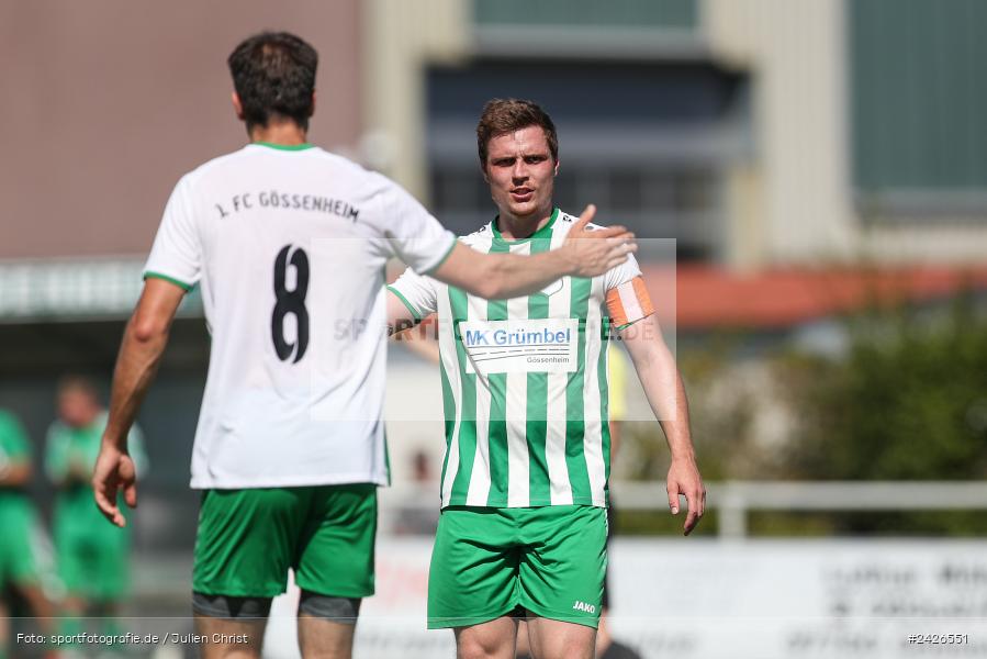 sport, action, TSV Sackenbach, TSV, Sportgelände, Kreisklasse Würzburg Gr. 3, Gössenheim, Fussball, FCG, FC Gössenheim, BFV, 3. Spieltag, 11.08.2024 - Bild-ID: 2426551