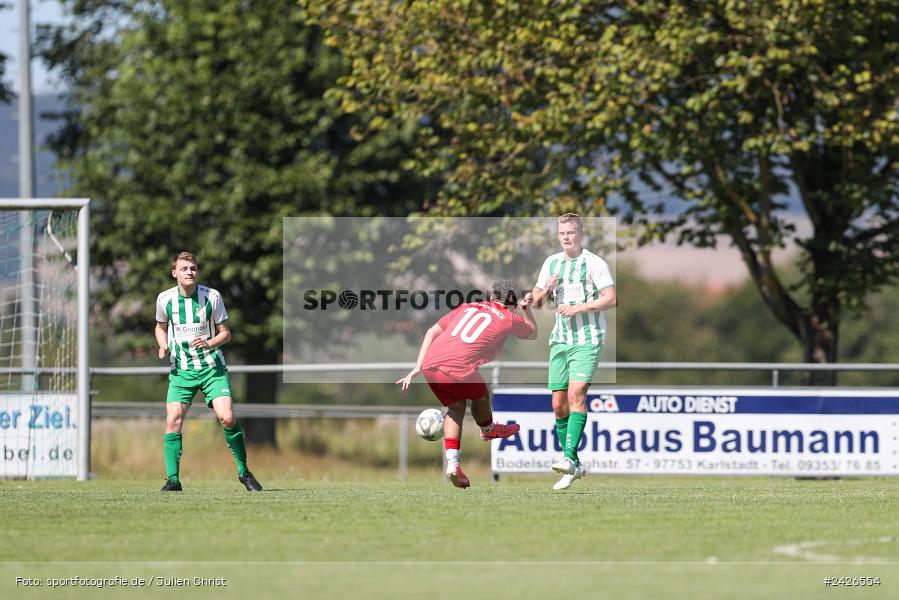 sport, action, TSV Sackenbach, TSV, Sportgelände, Kreisklasse Würzburg Gr. 3, Gössenheim, Fussball, FCG, FC Gössenheim, BFV, 3. Spieltag, 11.08.2024 - Bild-ID: 2426554