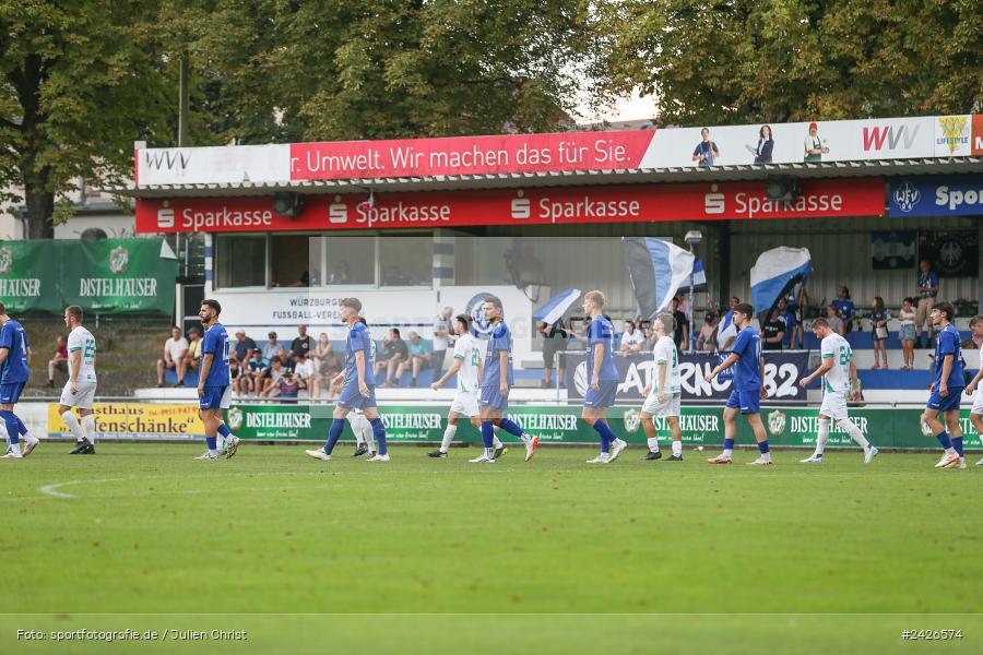 sport, action, Würzburger FV 04, Würzburg, WFV, TSV Neudrossenfeld, TSV, Sepp-Endres-Sportanlage, Fussball, Bayernliga Nord, BFV, 5. Spieltag, 13.08.2024 - Bild-ID: 2426574