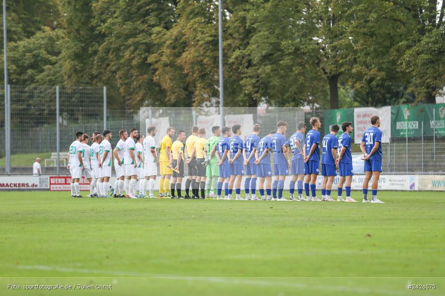 sport, action, Würzburger FV 04, Würzburg, WFV, TSV Neudrossenfeld, TSV, Sepp-Endres-Sportanlage, Fussball, Bayernliga Nord, BFV, 5. Spieltag, 13.08.2024 - Bild-ID: 2426575