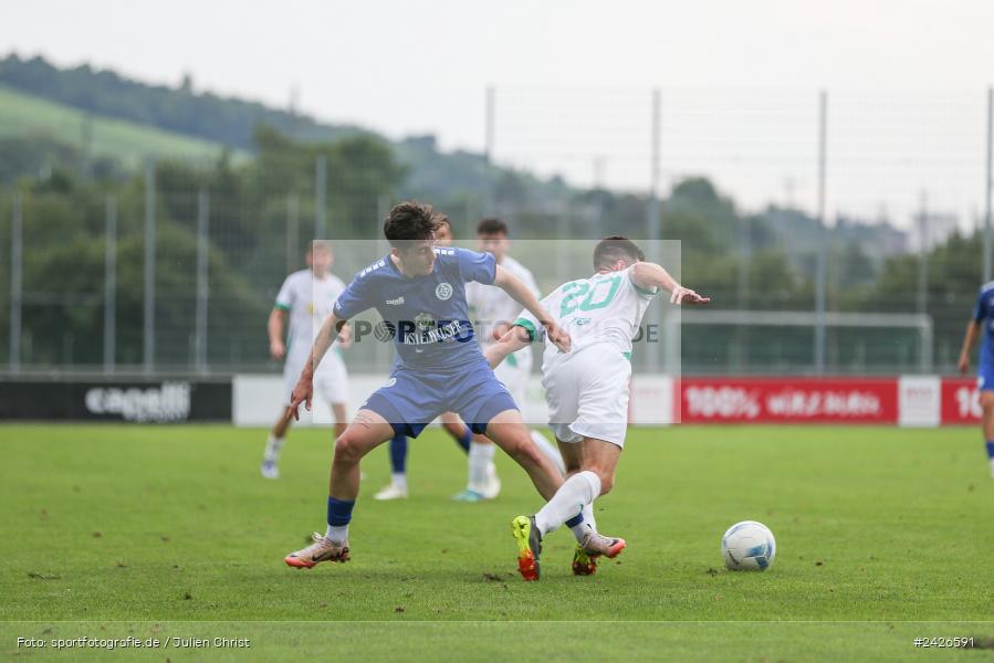 sport, action, Würzburger FV 04, Würzburg, WFV, TSV Neudrossenfeld, TSV, Sepp-Endres-Sportanlage, Fussball, Bayernliga Nord, BFV, 5. Spieltag, 13.08.2024 - Bild-ID: 2426591