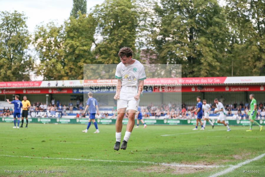 sport, action, Würzburger FV 04, Würzburg, WFV, TSV Neudrossenfeld, TSV, Sepp-Endres-Sportanlage, Fussball, Bayernliga Nord, BFV, 5. Spieltag, 13.08.2024 - Bild-ID: 2426632