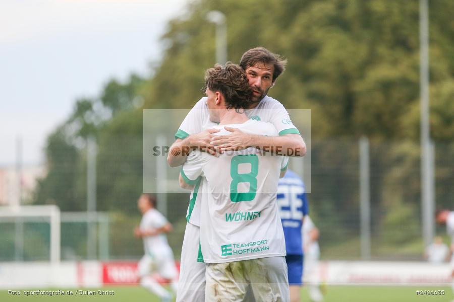 sport, action, Würzburger FV 04, Würzburg, WFV, TSV Neudrossenfeld, TSV, Sepp-Endres-Sportanlage, Fussball, Bayernliga Nord, BFV, 5. Spieltag, 13.08.2024 - Bild-ID: 2426635
