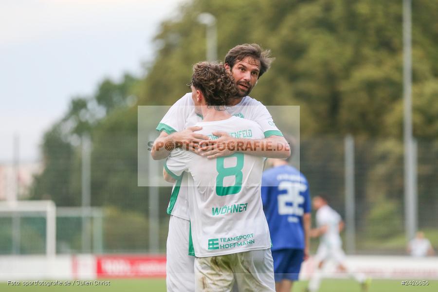 sport, action, Würzburger FV 04, Würzburg, WFV, TSV Neudrossenfeld, TSV, Sepp-Endres-Sportanlage, Fussball, Bayernliga Nord, BFV, 5. Spieltag, 13.08.2024 - Bild-ID: 2426636