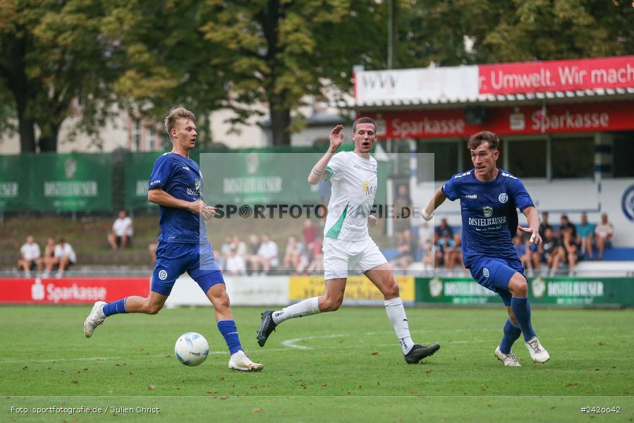 sport, action, Würzburger FV 04, Würzburg, WFV, TSV Neudrossenfeld, TSV, Sepp-Endres-Sportanlage, Fussball, Bayernliga Nord, BFV, 5. Spieltag, 13.08.2024 - Bild-ID: 2426642