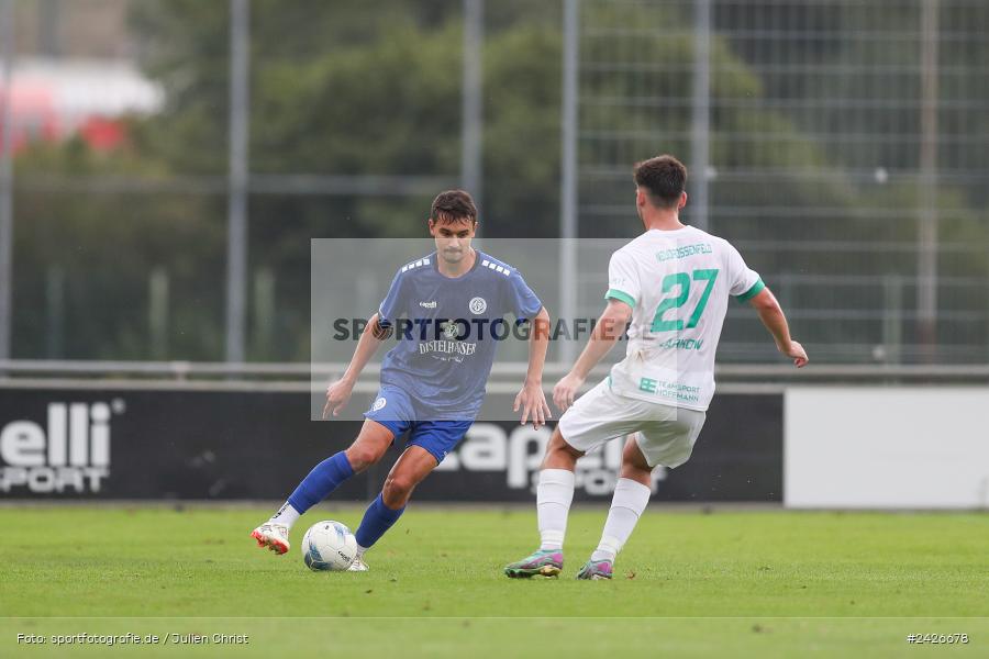 sport, action, Würzburger FV 04, Würzburg, WFV, TSV Neudrossenfeld, TSV, Sepp-Endres-Sportanlage, Fussball, Bayernliga Nord, BFV, 5. Spieltag, 13.08.2024 - Bild-ID: 2426678