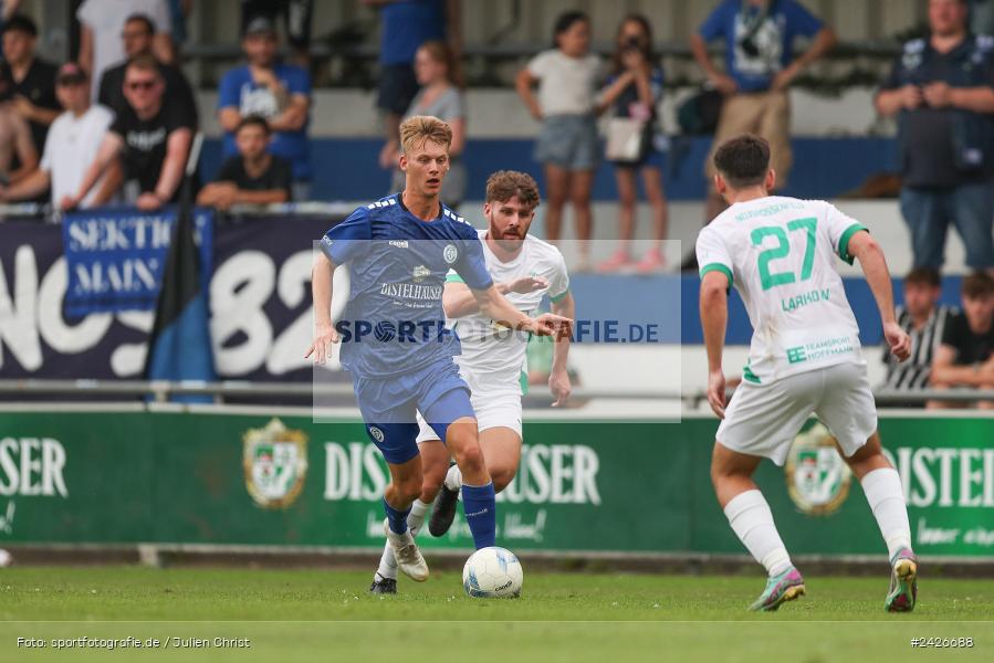 sport, action, Würzburger FV 04, Würzburg, WFV, TSV Neudrossenfeld, TSV, Sepp-Endres-Sportanlage, Fussball, Bayernliga Nord, BFV, 5. Spieltag, 13.08.2024 - Bild-ID: 2426688
