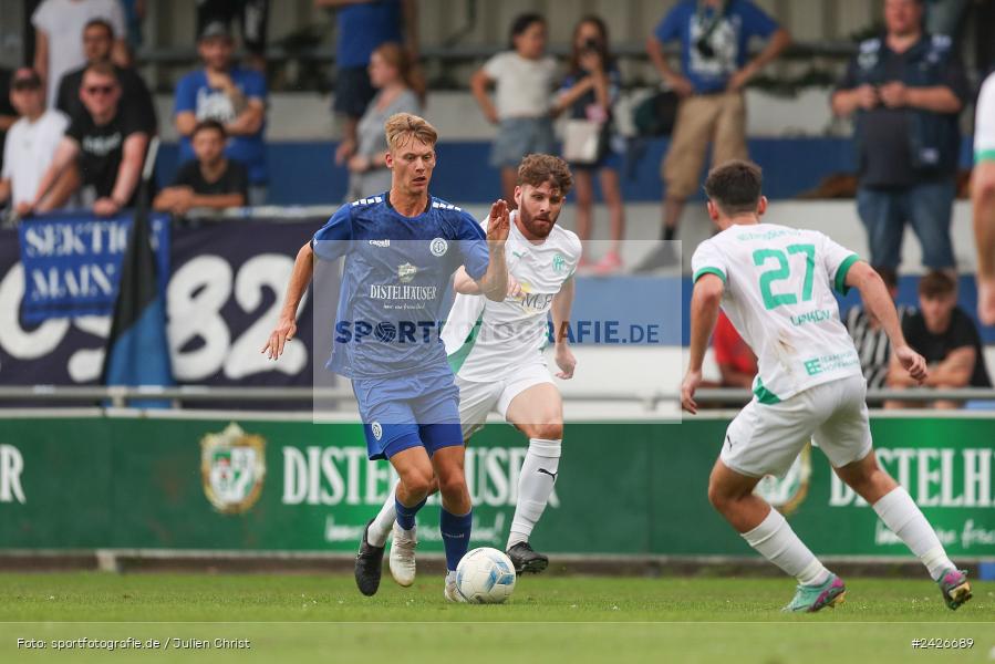 sport, action, Würzburger FV 04, Würzburg, WFV, TSV Neudrossenfeld, TSV, Sepp-Endres-Sportanlage, Fussball, Bayernliga Nord, BFV, 5. Spieltag, 13.08.2024 - Bild-ID: 2426689