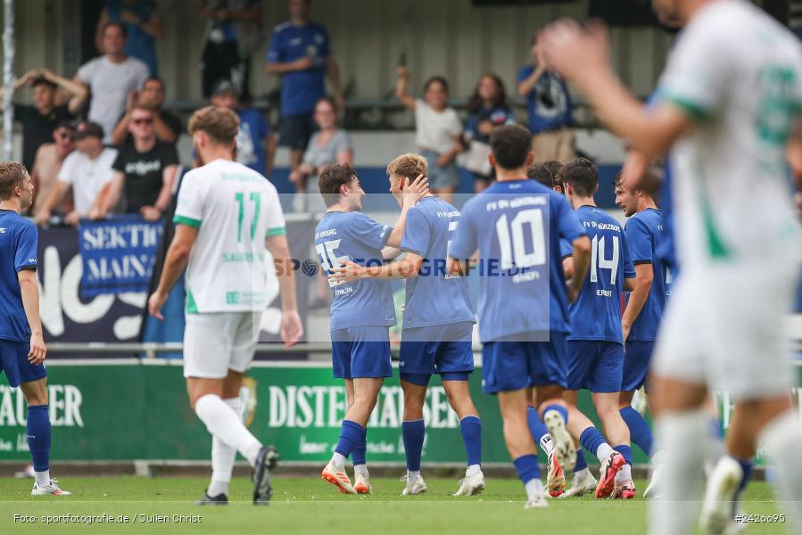 sport, action, Würzburger FV 04, Würzburg, WFV, TSV Neudrossenfeld, TSV, Sepp-Endres-Sportanlage, Fussball, Bayernliga Nord, BFV, 5. Spieltag, 13.08.2024 - Bild-ID: 2426695