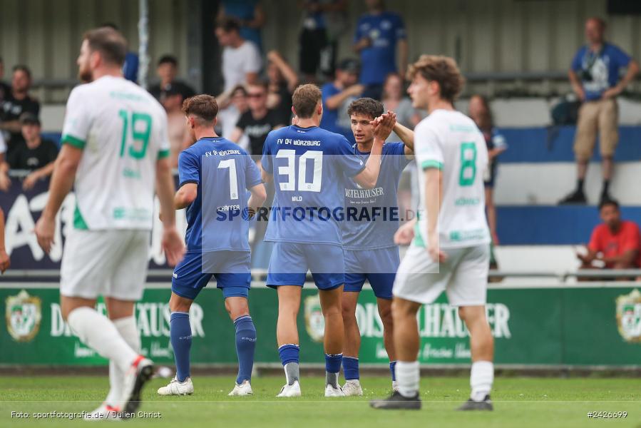 sport, action, Würzburger FV 04, Würzburg, WFV, TSV Neudrossenfeld, TSV, Sepp-Endres-Sportanlage, Fussball, Bayernliga Nord, BFV, 5. Spieltag, 13.08.2024 - Bild-ID: 2426699