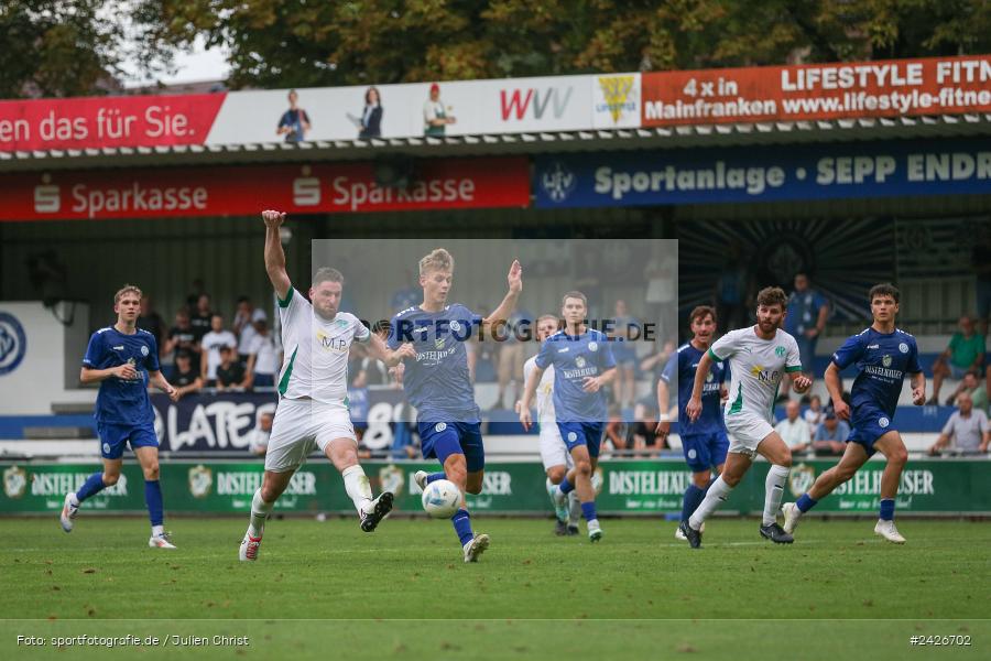 sport, action, Würzburger FV 04, Würzburg, WFV, TSV Neudrossenfeld, TSV, Sepp-Endres-Sportanlage, Fussball, Bayernliga Nord, BFV, 5. Spieltag, 13.08.2024 - Bild-ID: 2426702