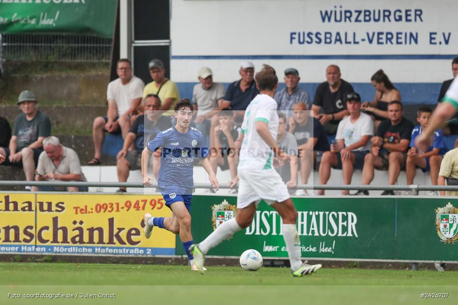 sport, action, Würzburger FV 04, Würzburg, WFV, TSV Neudrossenfeld, TSV, Sepp-Endres-Sportanlage, Fussball, Bayernliga Nord, BFV, 5. Spieltag, 13.08.2024 - Bild-ID: 2426707
