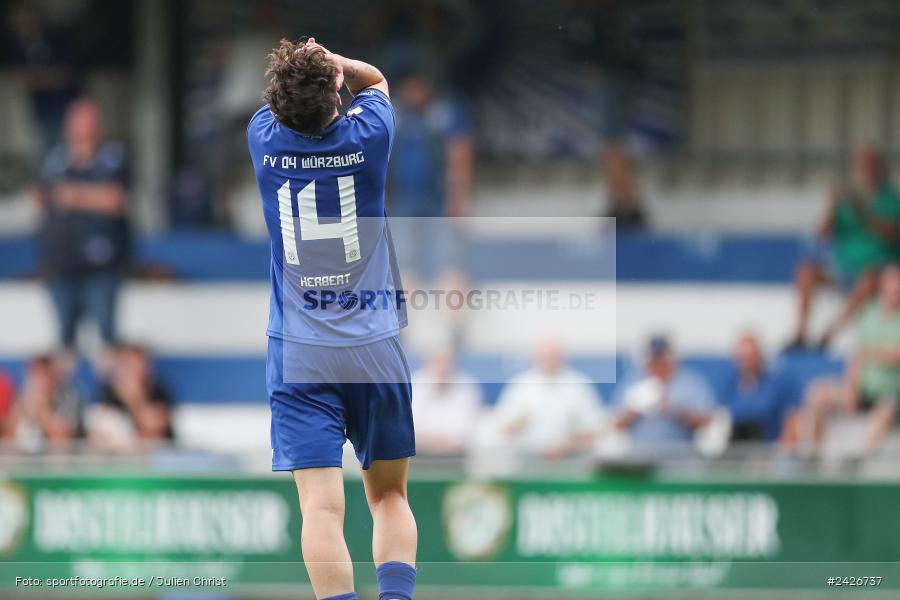 sport, action, Würzburger FV 04, Würzburg, WFV, TSV Neudrossenfeld, TSV, Sepp-Endres-Sportanlage, Fussball, Bayernliga Nord, BFV, 5. Spieltag, 13.08.2024 - Bild-ID: 2426737